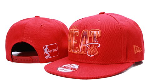Miami Heat NBA Snapback Hat YS102